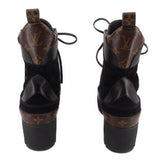 LOUIS VUITTON LAUREATE PLATFORM DESERT BOOTS MONOGRAM 41 EU | 10 US