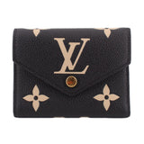 LOUIS VUITON VICTORINE WALLETS BLACK/BEIGE