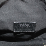 DIOR OBLIQUE JACQUARD SADDLE BAG CROSSBODYS BLACK
