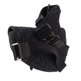 DIOR OBLIQUE JACQUARD SADDLE BAG CROSSBODYS BLACK