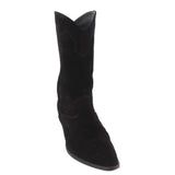FREDA SALVADOR SUEDE BOOTS BLACK 9 US