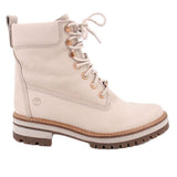 TIMBERLAND LEATHER BOOTS TAUPE 8.5 US