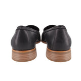 LUCKY BRAND LEATHER LOAFERS BLACK 8.5 US