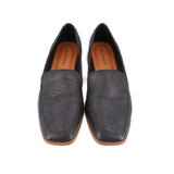 LUCKY BRAND LEATHER LOAFERS BLACK 8.5 US
