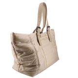 BOTTEGA SPINNAKER NYLON TOTES ECRU