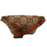 GUCCI JUMBO GG CANVAS BELT BAGS BROWN