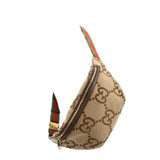 GUCCI JUMBO GG CANVAS BELT BAGS BROWN