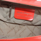 FERRAGAMO VINTAGE SHOULDER BAGS RED