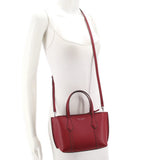 TORY BURCH PERRY MINI TOTE CROSSBODYS RED