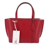 TORY BURCH PERRY MINI TOTE CROSSBODYS RED