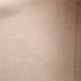 GUCCI Joy Boston handle bag in tan, close-up of textured fabric and stitching