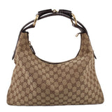 GUCCI HORSEBIT HOBO SHOULDER BAGS TAN