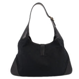 GUCCI WEB JACKIE SHOULDER BAGS BLACK