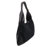 GUCCI WEB JACKIE SHOULDER BAGS BLACK