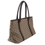 GUCCI GG SUPREME JOY TOTES TAN