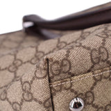 GUCCI GG SUPREME JOY TOTES TAN