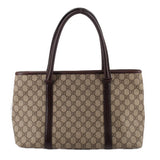 GUCCI GG SUPREME JOY TOTES TAN