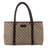 GUCCI GG SUPREME JOY TOTES TAN