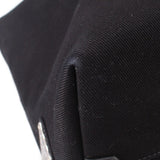 PRADA CANVAS DRILL TOTES BLACK