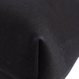 PRADA CANVAS DRILL TOTES BLACK