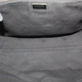 PRADA CANVAS DRILL TOTES BLACK