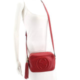 GUCCI SOHO DISCO CROSSBODYS RED