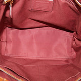 COACH SUEDE ANDY TOTES REDWOOD