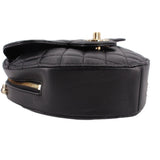 CHANEL CC IN LOVE QUILTED HEART CROSSBODYS BLACK