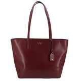 KATE SPADE JANIE MED TOTES BURGUNDY