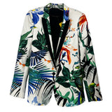ROBERTO CAVALLI PRINT BLAZERS WHITE M