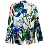 ROBERTO CAVALLI PRINT BLAZERS WHITE M