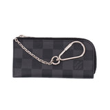 LOUIS VUITTON KEY POUCH WALLETS DAMIER GRAPHITE