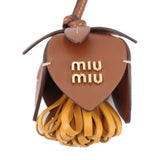 MIU MIU Bag Charm ACCESS2 BROWN