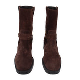 WEITZMAN JAX BOOTS BROWN 8