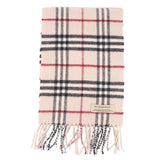 BURBERRY CHECK SCARVES BEIGE/MULTI