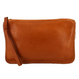 COACH VINTAGE RECONDITIONED BASIC BAG CLUTCHES BRITISH TAN