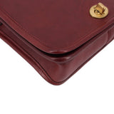 COACH VINTAGE RECONDITIONED COMPACT POUCH SHOULDER BAGS OXBLOOOD
