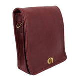 COACH VINTAGE RECONDITIONED COMPACT POUCH SHOULDER BAGS OXBLOOOD