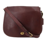COACH VINTAGE RECONDITIONED STEWARDESS CROSSBODYS MAHOGANY