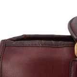 COACH VINTAGE RECONDITIONED SLIM SATCHEL HANDLE BAG OXBLOOD