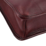 COACH VINTAGE RECONDITIONED SLIM SATCHEL HANDLE BAG OXBLOOD