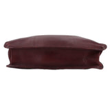 COACH VINTAGE RECONDITIONED SLIM SATCHEL HANDLE BAG OXBLOOD