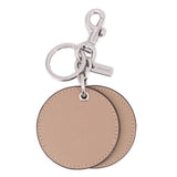 COACH MIRROR KEYCHAIN ACCESSORIES TAN