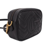 GUCCI MINI MARMONT CROSSBODYS BLACK