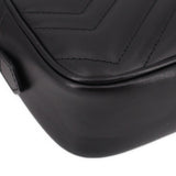 GUCCI MINI MARMONT CROSSBODYS BLACK