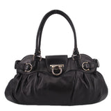 FERRAGAMO MARISA SHOULDER BAGS BLACK