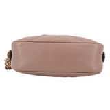 GUCCI MINI MARMONT CROSSBODYS TAUPE