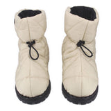 PRADA RE-NYLON QUILTED BOOTS CREAM 39 EU | 8 US