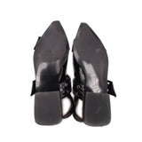 STEVE MADDEN BUCKLE FLATS BLACK 9 US