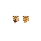 FREIDA ROTHMAN 14K GOLD VERMEIL & CUBIC ZIRCONIA EARRINGS